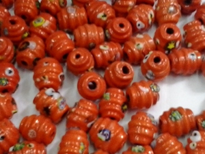 Antique Distressed Look Black Glass <b>Beads</b> for Jewelry Making HRD Certified Irregular Shape <b>Assorted</b> Sizes - Product Image 3