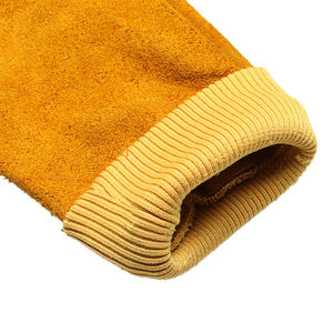 Manga de protección de brazo para soldador, funda de protección de brazo de manga larga de cuero dividido a precio barato de fábrica - Product Image 3