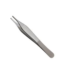 Adson Delicate Micro Tissue Forceps 1x2 Dientes Manual Instrumento Quirúrgico - Product Image 4