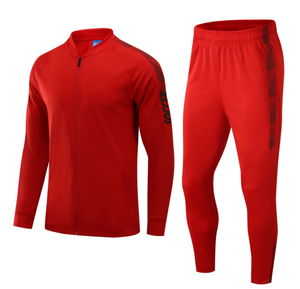 Custom soccer football tracksuit and <b>jacket</b> uniform suit full <b>zipper</b> tracksuit - Product Image 4