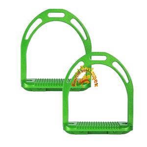 Equine King Horse Jinn Estribos Aluminio Ligero Cristal Jin Estribos Inglés Equitación Silla Accesorios Ecuestre - Product Image 1