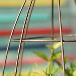 Soporte de cerámica para maceta colgante de pared, soporte de metal para decoración de hogar y oficina - Product Image 2