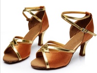 Nouvelles Chaussures de Danse Latine pour Filles, en Cuir Véritable, pour Tango et Salsa, Vente en Gros Professionnelle, Couleur et Logo Personnalisables, Coton