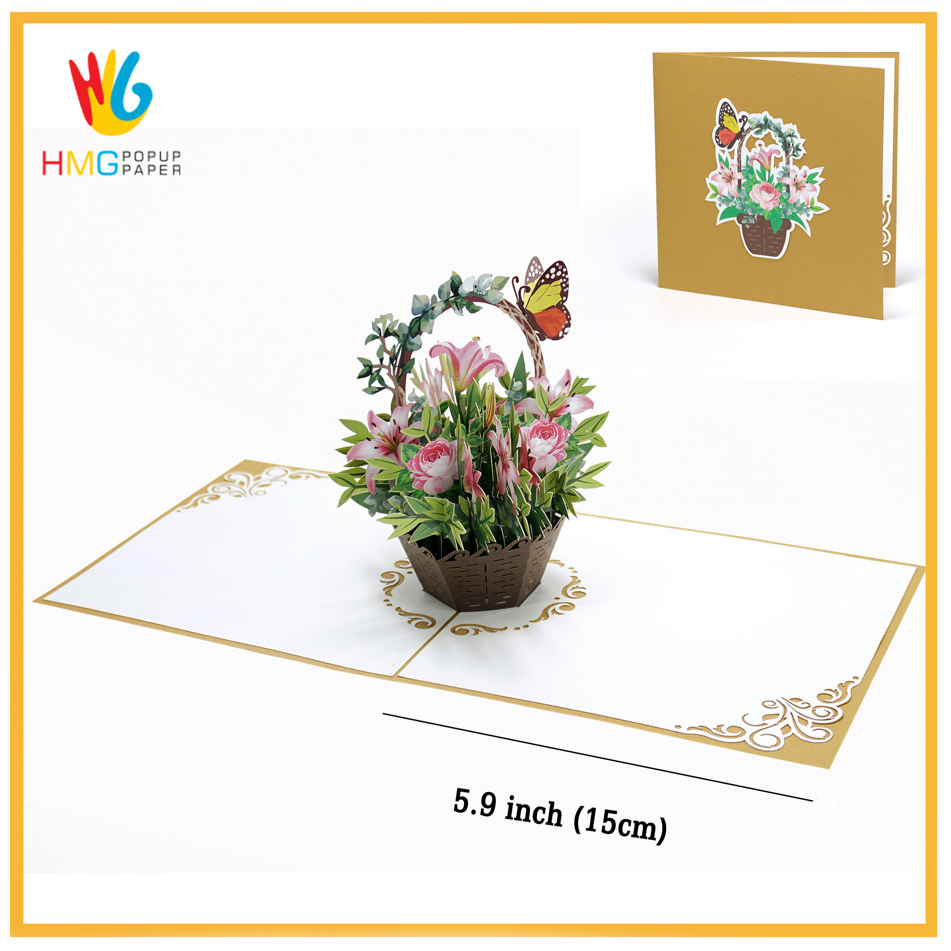 5.9 x 5.9 inch (15x15cm)