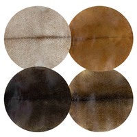 Peau de tambour en peau de mouton naturelle non tannée pour Djembé, Doumbek, Kilt écossais SKDH-130
