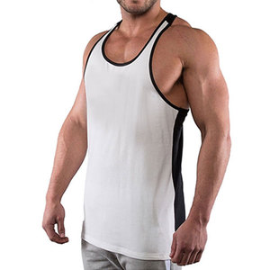 Camiseta deportiva tejida para hombre con decoración de botones y ropa deportiva ahuecada - Product Image 2