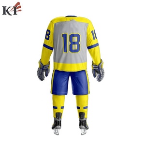 Tenues de hockey sur glace unisexes pour adultes, personnalisées avec le nom de l'équipe, imprimées par transfert thermique, service OEM, KEVEN IMPEX, vente en gros aux États-Unis 2026 - Product Image 4
