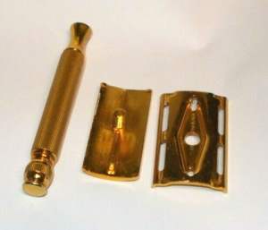 ที่โกนคุณภาพดีที่สุดสำหรับช่างตัดผมมืออาชีพ,มีดโกนนิรภัยทำมือไร้ของเสียเป็นมิตรธรรมชาติหวีปิดขอบสองชั้น - Product Image 3