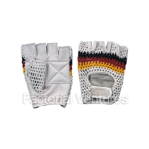 Gants de gymnastique en cuir néoprène et spandex pour enfants Gants de fitness et d'haltérophilie respirants avec poignées pour compétitions sportives - Product Image 6