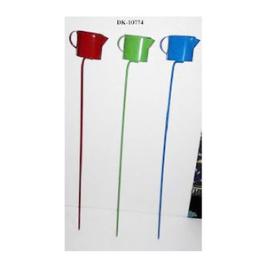 Palo de jardín con diseño de taza multicolor hecho en India al por mayor y proveedores - Product Image 1