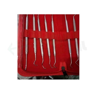 Qualité supérieure De 8 Pièces/ensemble Professionnel Dentaire Gracey Curette Parodontale Curettes Perio - Product Image 5