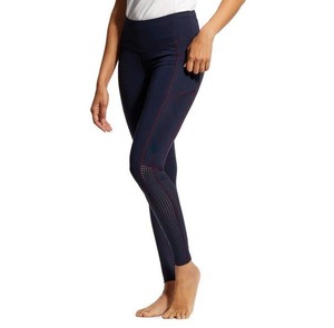 Pantalon d'équitation en silicone à siège intégral haute performance avec maille Leggings d'équitation professionnels en silicone taille haute unique - Product Image 2