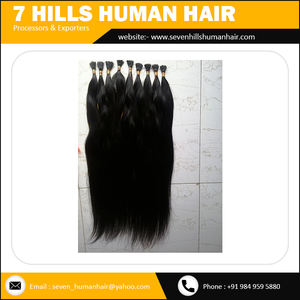 Extensiones de cabello humano Remy indio original 100% precio de fábrica Grado de cabello Natural - Product Image 5