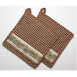 High Temp Resistant Terry Cloth 100% Organic Cotton GOTS Certified Pot Holder - Product Image 6