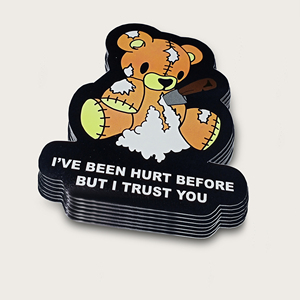 Etiqueta engomada reutilizable respetuosa con el medio ambiente promocional de la marca impermeable logotipo troquelado personalizado Impresión de logotipo individual protección UV - Product Image 6