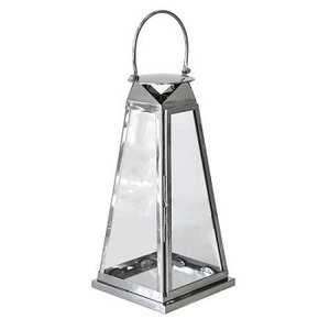 <b>Lantern</b> Outdoor Metal <b>Lanterns</b> Wedding Parties <b>Large</b> Outdoor Garden Glass Metal Candle Stainless Steel Hanging Light - Product Image 4
