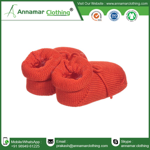 100% coton nouveau-né bébé chaussons au prix de gros nouveau-né pantoufles nouvelle mode coton bébé chaussons - Product Image 6