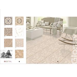 เลือกกระเบื้องปูพื้นพอร์ซเลนเคลือบสีขาวมันวาว 40x40ซม - Product Image 3