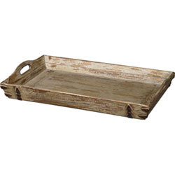Plateau en bois de pin personnalisé, rectangulaire, outil de service à dîner, vente en gros, - Product Image 5