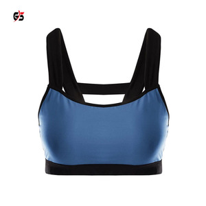 Soutien-gorge de sport en Polyester, Spandex de haute qualité, avec impression de Logo, personnalisé, pour femmes, tenue de Fitness et de Yoga, offre spéciale, 2021 - Product Image 3