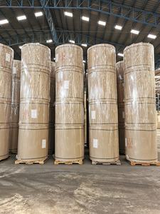 กระดาษอุตสาหกรรมสีน้ำตาลแบบม้วนจัมโบ้ คอร์บอร์ด (CK) วัตถุดิบสำหรับการผลิตฟิล์ม ฟอยล์ กระดาษทิชชู่ และแกนกระดาษ - Product Image 4