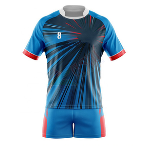 Vente en gros d'uniforme de rugby 100% polyester personnalisé pour hommes maillot de football de club de sublimation uniforme de rugby pour hommes - Product Image 5