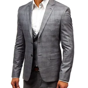 New Design italy fashion mens 3 piece <b>suits</b> slim fit formal wear - Product Image 1