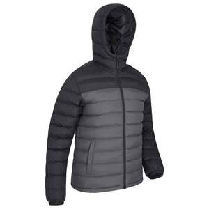 Men's Winter Bubble <b>Jacket</b> Custom Zipper Warm <b>Puffer</b> Waterproof Breathable Hooded Cotton Filled - Product Image 2