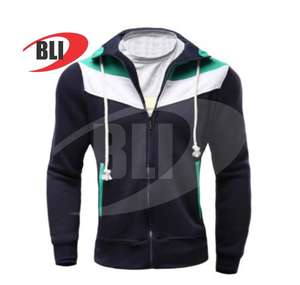 เสื้อฮู้ดมีซิปสำหรับผู้ชายเสื้อมีฮู้ดผ้าฟลีซแบบ100% มีซิปโลโก้ตามสั่งล่าสุด2025 - Product Image 5