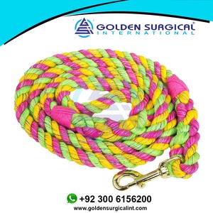 เชือกคอตตอนสำหรับจูงสุนัขผลิตภัณฑ์สำหรับขี่ม้าเชือกสำหรับสัตว์เลี้ยงเชือกจูงสุนัขสีตามสั่ง - Product Image 5