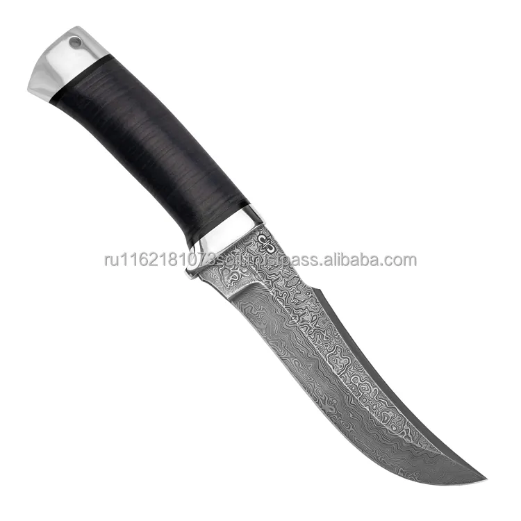 אמין יד פלדת סכין "A & R Klyk" גדול סכין לקמפינג הישרדות, יד בעל מבנה מחנה סכיני
