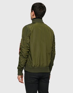 Chaqueta Bomber de satén recubierta para hombre y mujer personalizada 2024 con cuello levantado en colores personalizados para el invierno - Product Image 6