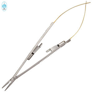 Porte-aiguille en acier inoxydable, 1 pièce, de haute qualité, pour saisir et insérer les aiguilles à ouvrir - Product Image 4