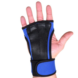 Guantes de gimnasio de medio dedo transpirables personalizados profesionales al por mayor Guantes de entrenamiento ejercicio deporte Fitness gimnasia Guantes Unisex Guantes. - Product Image 3