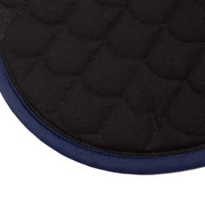 Tapis de selle équestre matelassé bleu de haute qualité doublure en polycoton remplissage en coton résistant aux intempéries pour l'équitation en plein air betteraves à cheval - Product Image 5