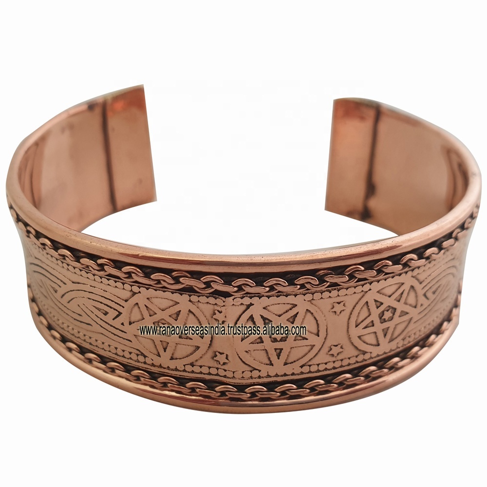 Bracelet De Guérison En Cuivre Pur Pour Homme - Tressé - Neuf Avec étiquettes