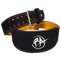 Ceinture de musculation en cuir véritable et métal de qualité supérieure pour entraînement intensif 700g Unisexe