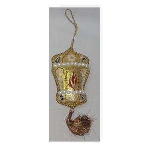 Goden Fabric Beaded Embroidery Hanging Ornaments - Product Image 1