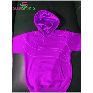 Sudadera con capucha de alta calidad, forro polar de bolsillo de canguro, forro de satén, Color amarillo, personalizada - Product Image 3