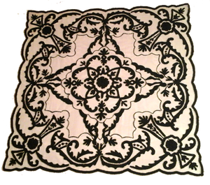 Kashmiri Work Hand Embroidery <b>Table</b> <b>Runner</b> - Product Image 1