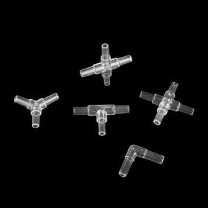 Manguera igual de acrílico transparente conectores Tee/Cruz/codo/<span class=keywords><strong>Y</strong></span> en forma de tubo de aire conectores acuario accesorios de tuberías de - Product Image 3