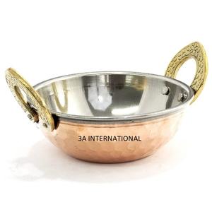 Ollas de Cocina de Cobre Pulido Brillante, Hechas a Mano, Sartenes, Ollas de Cocina con Forma Personalizada, Nuevo Ingreso - Product Image 3