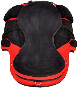 Freemax High Quality English Dressage <b>Treeless</b> <b>Saddle</b> with Synthetic Suede Seat Custom Sizes Available - Product Image 2