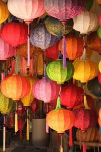 Linternas de seda redondas de bambú, Hoi An, vietnamita, para Festival tradicional, fiesta, boda - Product Image 2