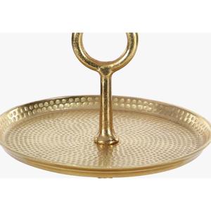 Gold Aluminum Metal <b>Mirror</b> Tray Decorative 3 Tier Display Stand <b>Tabletop</b> Portable Wedding Vanity <b>Mirror</b> Stand Home Decor Accent - Product Image 2