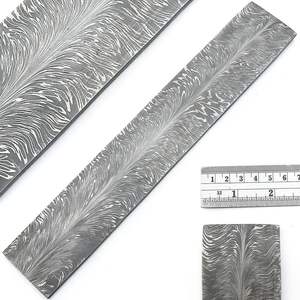 Damascus <b>Steel</b> Bar for DIY Industrial Applications for Knives and Blades Customizable OEM Supported - Product Image 1