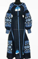Robe ethnique nigériane pour femmes, grande taille, style Boho, avec broderie, bohème, haut de gamme, été