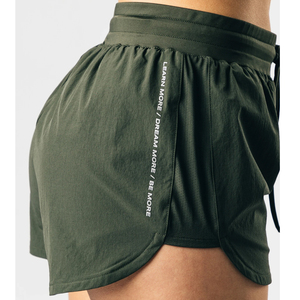 Shorts décontractés respirants en Spandex/Polyester pour femme, coupe décontractée, pour le sport et le streetwear - Product Image 5