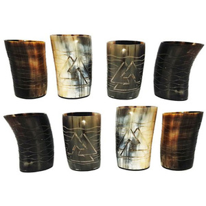 Cuerno de cristal con barra de vidrio personalizado, tamaño atatural - Product Image 5