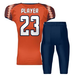 ชุดยูนิฟอร์มอเมริกันฟุตบอลสีเขียวแบบกำหนดเองสำหรับทีม  สำหรับการฝึกซ้อมและการแข่งขัน  รับผลิตตามสั่งขายส่ง - Product Image 2